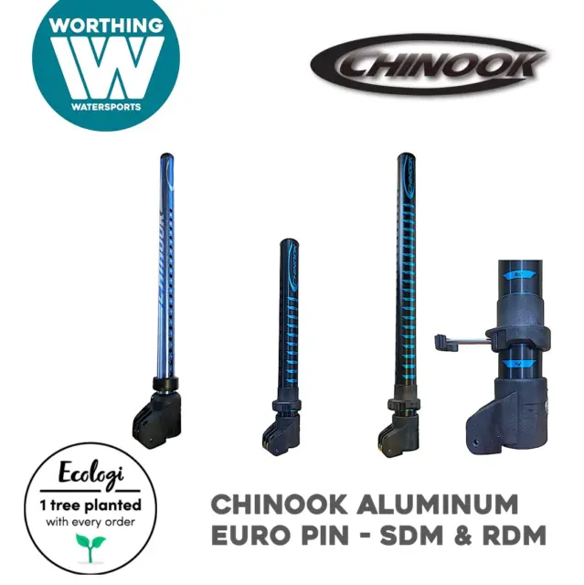 Chinook Euro Pin Aluminum Windsurfing Extension RDM and SDM