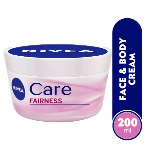 Nivea Face & Body Cream Care Fairness SPF 15 200 ml | Free Shipping Worldwide