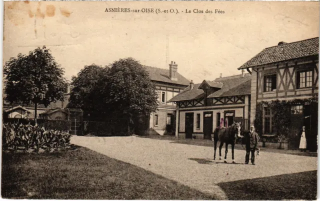 CPA Asnieres s Oise Le Clos des Fees FRANCE (1309534)