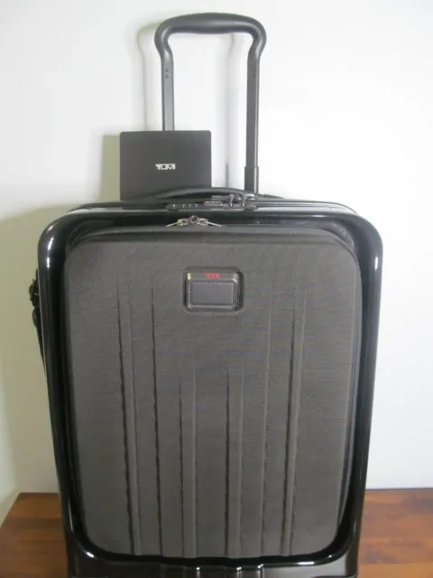 TUMI Luggage-Black Executive Continental Laptop Carry On Spinner, TSA Lock, NWT