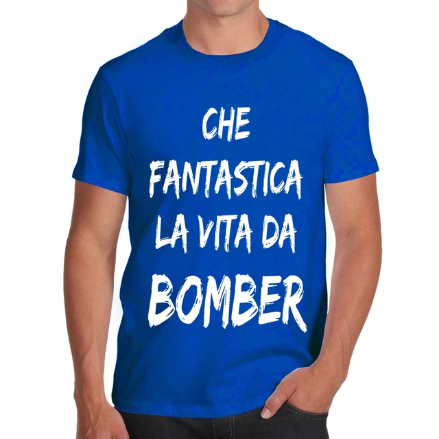 T Shirt Bomber Calcio Che Fantastica La Vita Maglietta Calciatore Fatica Vip