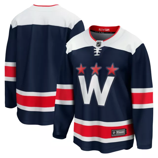 NHL Maglia Jersey Washington Capitals Breakaway Fanatics Hockey Alternativo