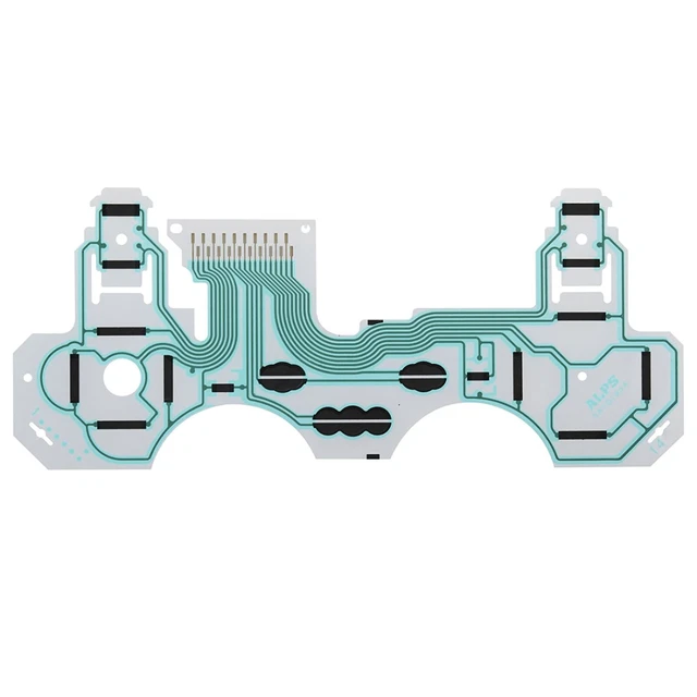 Keypad Ribbon Edge Connector RIBBON CIRCUIT CONDUCTIVE Film Keypad Replace For PS3 Controller Dual ...