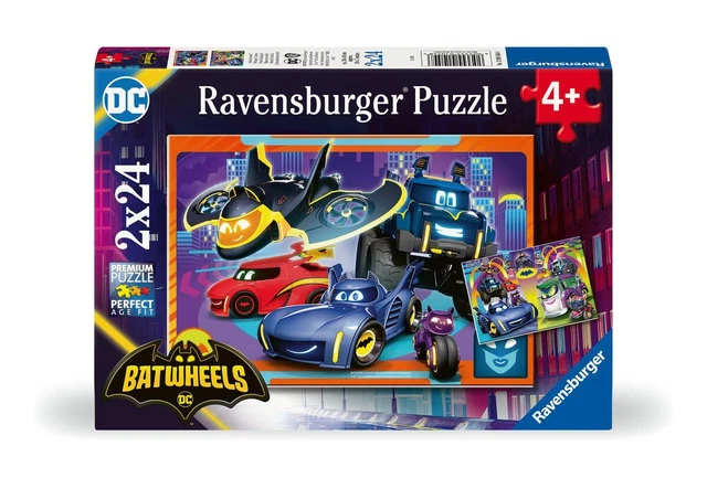 Clementoni Batwheels Puzzle 4 In 1 - Buy At
