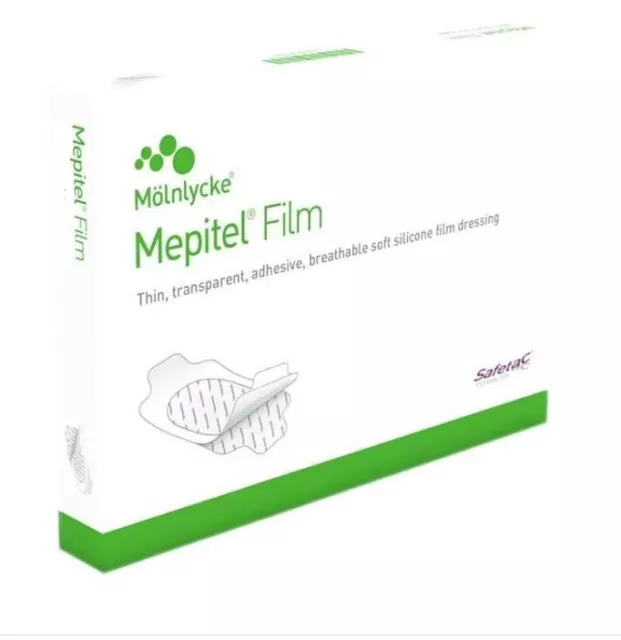 Molnlycke Mepitel Film Transparent Soft Silicone Wound Dressing - All Sizes