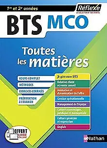 Management commercial opérationnel - BTS MCO 1 et 2 - Tout... | Livre | état bon