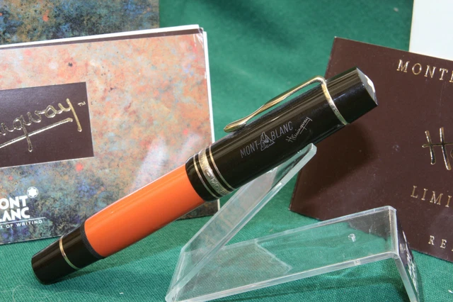 Montblanc writers edition di 1992 Ernest Hemingway Montblanc writers edition di 1992 Ernest Hemingway