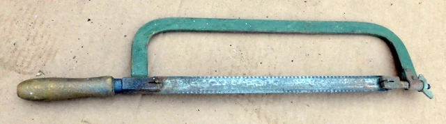 alte Säge Astsäge Handsäge Holzgriff 💥 Eisensäge DDR Bügelsäge HANDSÄGE 🐶🐶