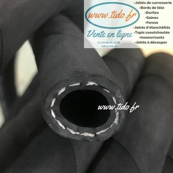 Durite de refroidissement moteur ou radiateur de chauffage vendue au mètre