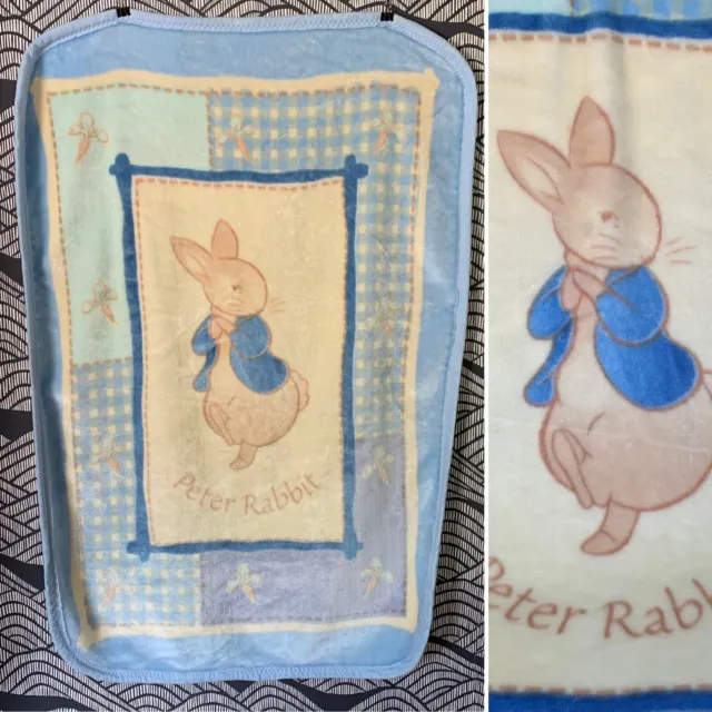 Beatrix Potter Peter Rabbit Plush Fleece Baby Blanket, Mexico - 30" x 44"