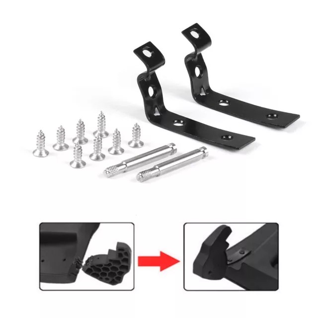 For Audi A4 S4 RS4 B6 B7 8E Glove Box Lid Hinge Snapped Repair Fix Kit Brackets