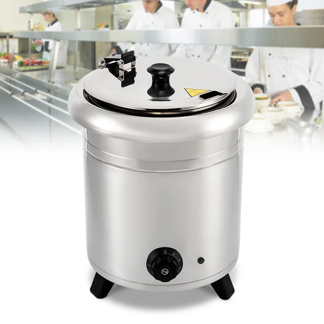 Electric Countertop Food Soup Warmers Buffet Kitchen Restaurant Commercial 400W