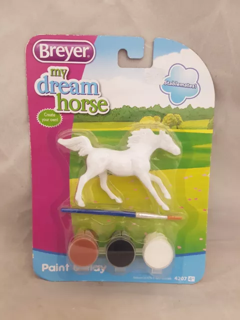 Breyer Stablemates My Dream Cavallo Pittura & Giocare Figura Nuovo 4207