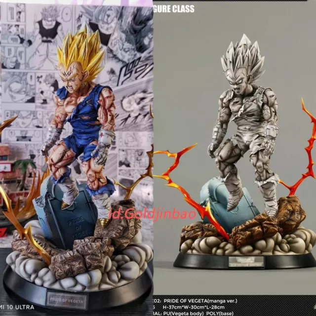 New 18 Dragon ball Goku figure Ultra Instinct Model FC Studio Replica NO  Scenes