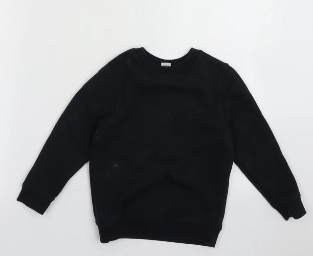 Felpa pullover blu sainsburys ragazzo cotone taglia 4 anni pullover - scuola