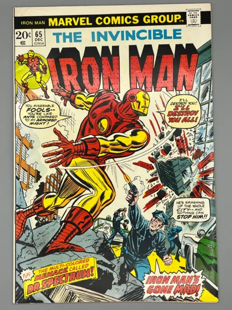 The Invincible Iron Man #65 (1973) ~ FN 6.0