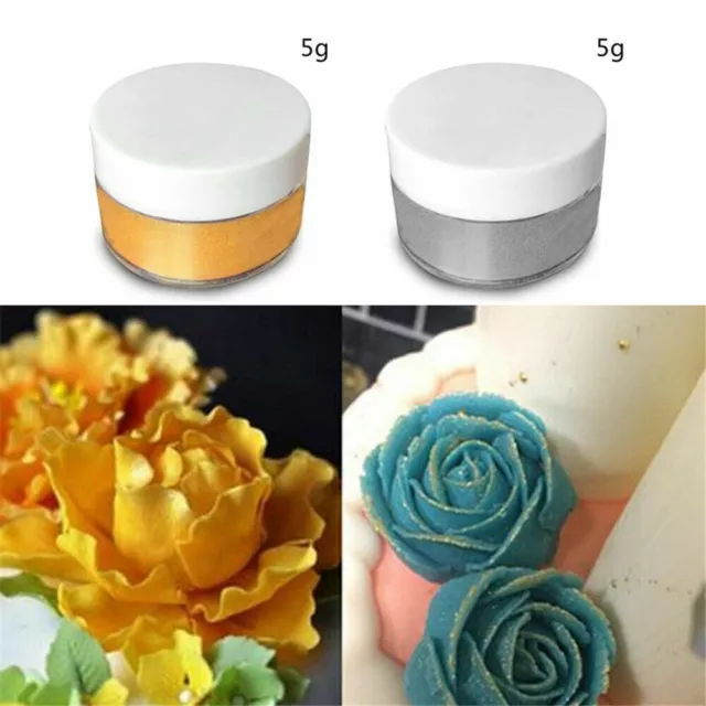 Lustre Dust Edible Sugarcraft Ingredient Food Cake Powder Tint Decorate S0Q0