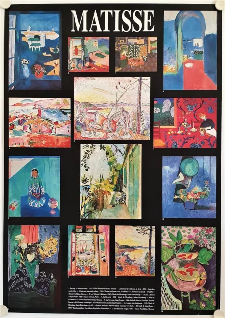 Affiche MATISSE 1993 Editions Hazan