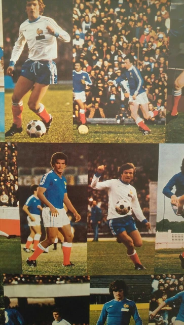 FOOTBALL RETRO: Equipe de France 1977 France-Bulgarie 3-1