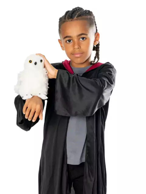 Hedwig The Owl Plush with Gauntlet Official Harry Potter Soft Toy Strap to Wrist