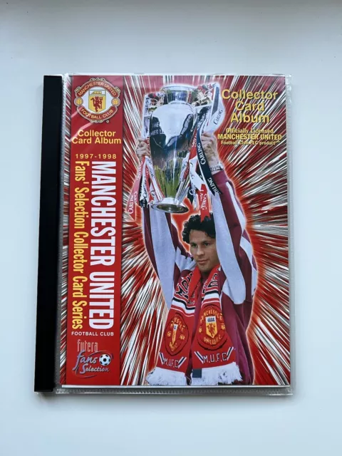 Futera Manchester United ‘97 Fans Selection Collector Card Album *100% Complete*