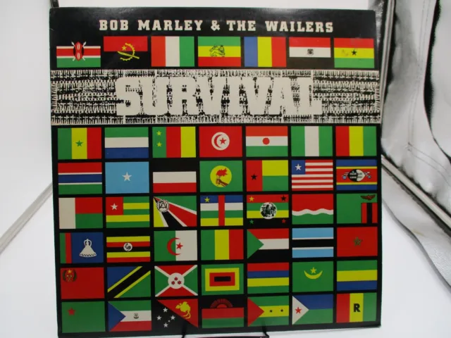 Bob Marley & The Wailers "Survival" LP Record Ultrasonic Clean 1979  Sterllng NM