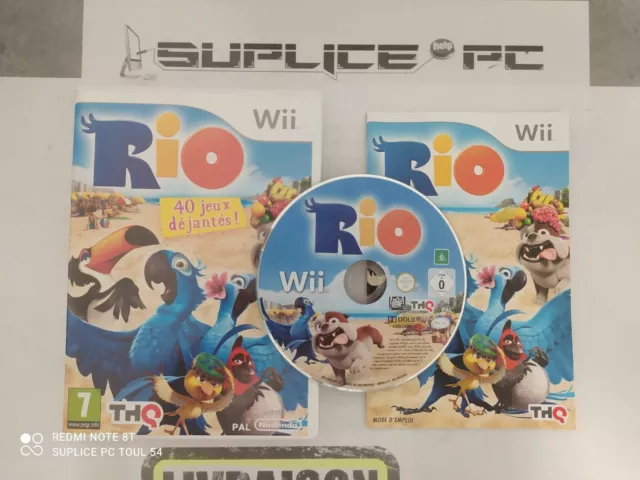 Rio - (Avec Notice) - Wii - Jeu Pal - Suplice Toul