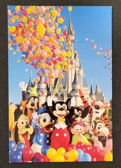 Walt Disney World postcard; Putting the "MAGIC" in the Kingdom; not mailed