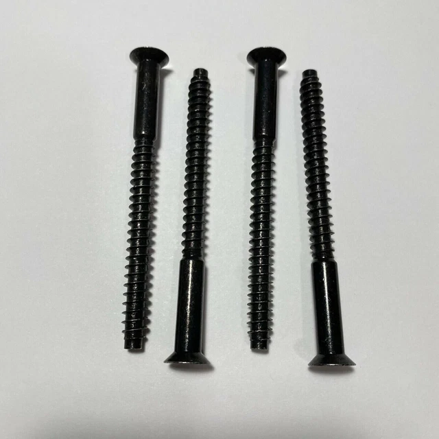 IKEA EXPEDIT Screws Black Part # 104323 104325 (4 pack) Furniture Hardware