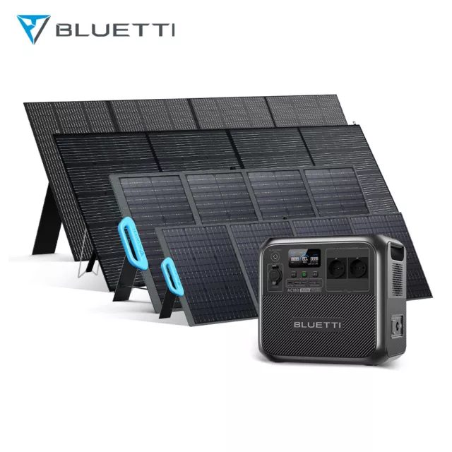 Bluetti 1800W 1152Wh Estación De Energía Fácil De Llevar Y Carga Rápida