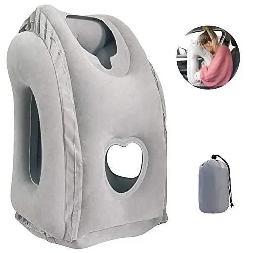Inflatable Travel Pillow, Inflatable Neck Air Pillow for Sleeping, Support Head,