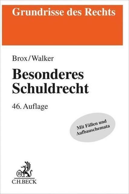 Besonderes Schuldrecht Hans Brox