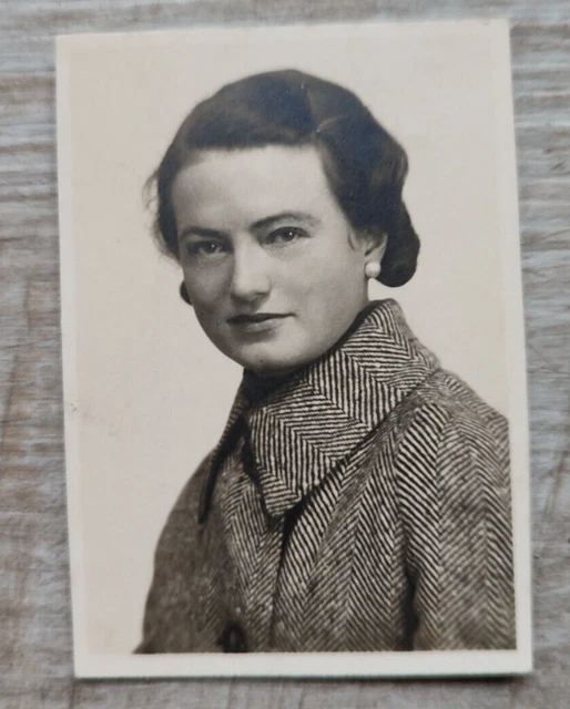 BDM MÄDCHEN DAME Maid Frau Fräulein Portrait Hübsch Schön 2.WK (5x7 ...