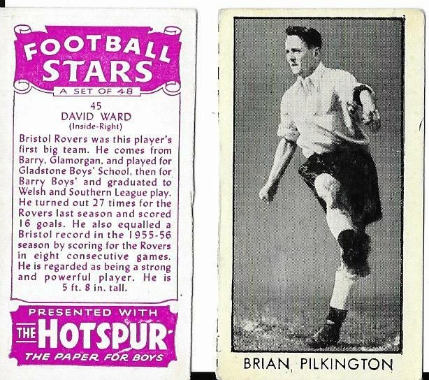 Football Stars - Thomson -  1957 - Choose from drop down list