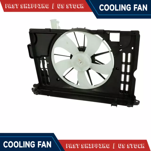 For 2014-2019 Toyota Corolla Radiator Condenser Cooling Fan  Assembly TO3115181