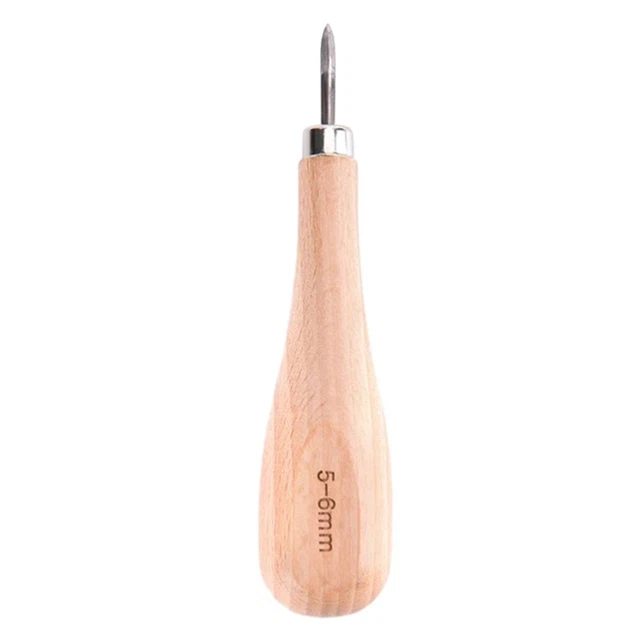 PROFESSIONAL DIY LEATHER Stitching Sewing Awl Diamond Leather Punching