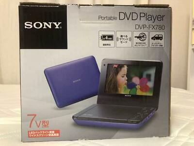 Sony 7V Type Portable Lecteur DVD avec Intégré Batterie Bleu DVP-FX780