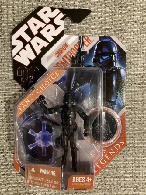 Star Wars Saga Legends Shadow Stormtrooper (Fans Choice) 3.75inch Action Figure