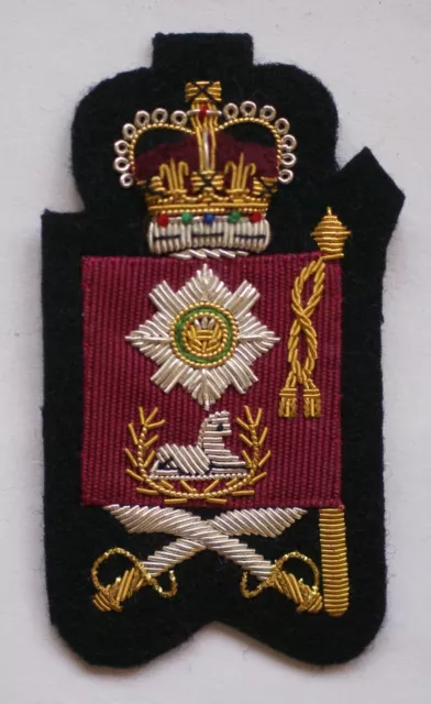 Scots Guards Warrant Officer 2nd Class mess dress colour badge rank marking