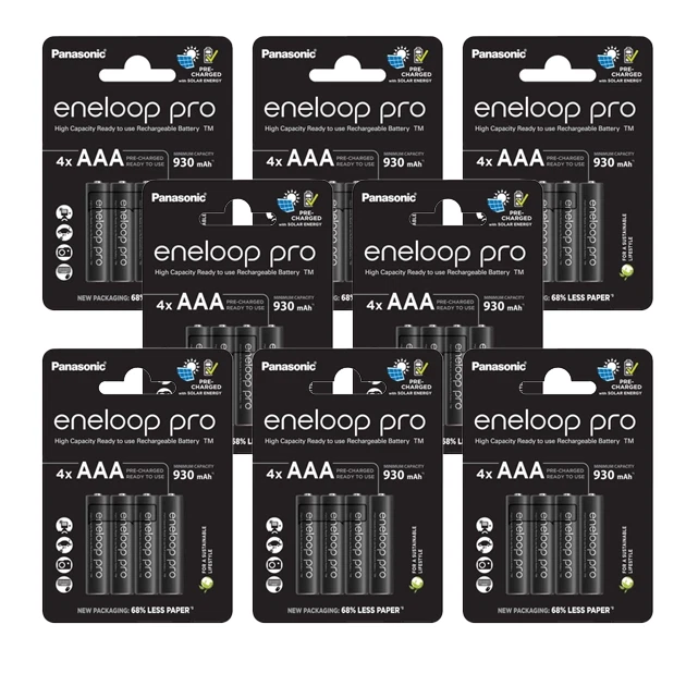 Panasonic Eneloop Ready to Use 12 blister 4 batterie ministilo 750mah AAA