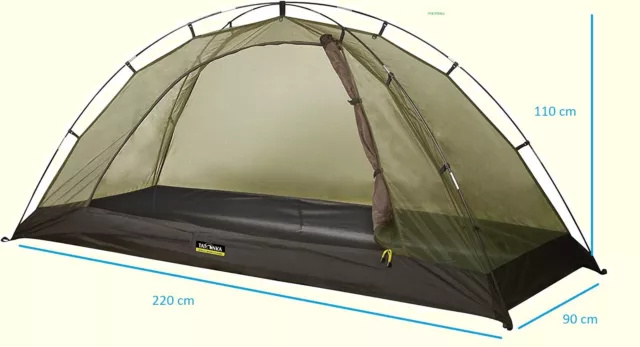 Tatonka Single Moskito Dome Zelt für 1 Person  Schützt vor Insekten