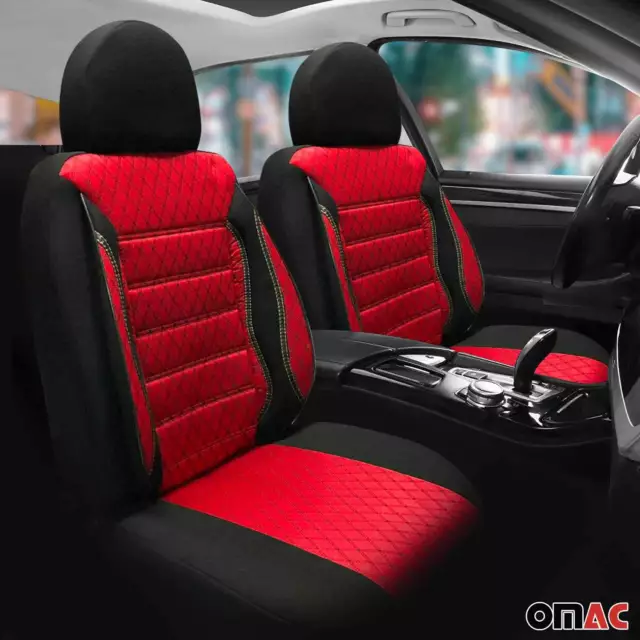 Für VW Tiguan Schonbezüge Sitzbezug Rot Vorne Satz 1+1