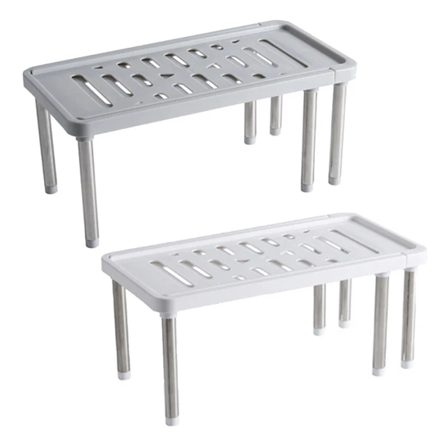 2 pz scaffale organizzatore armadio sopra il telaio a secco lavello