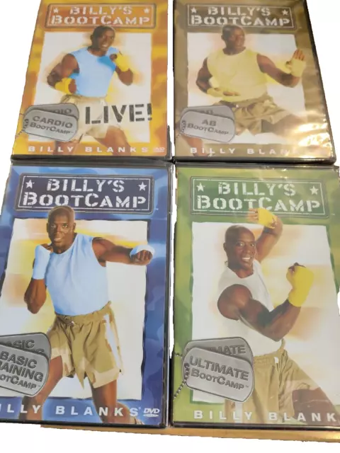 Billy's Boot Camp DVD (Blanks Basic Training BootCamp) X 4 all brand new sealed