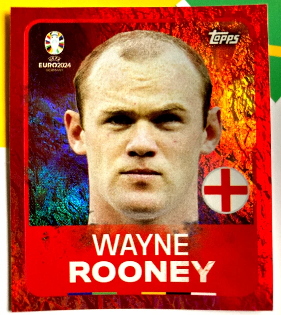 UEFA EURO 2024 Topps SWISS EDITION *Wayne ROONEY* England 1.08 PicClick