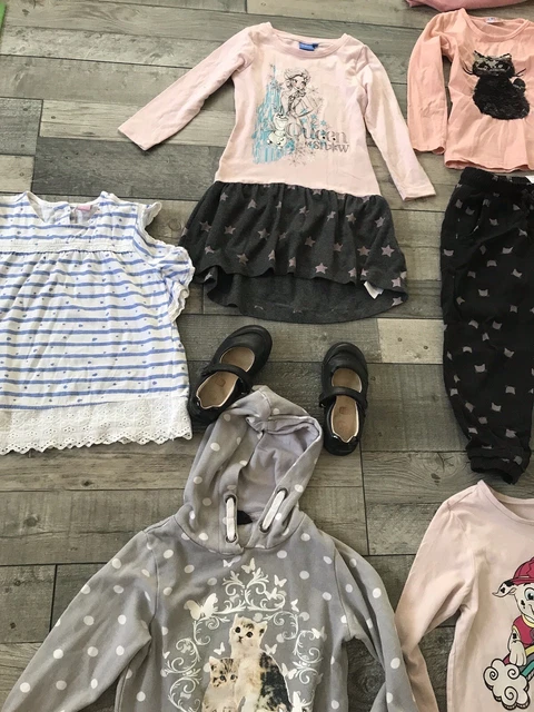girls clothes bundle 3-4 years Clarks,Adidas,Disney,George, Nutmeg,Primark 5
