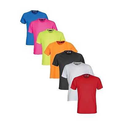 MEETYOO T-Shirt Uomo Maglia Uomo T-Shirt a Maniche Corte T-Shirt Traspirante Camicia da Palestra per Allenamento Corsa Jogging Fitness-Maglia 