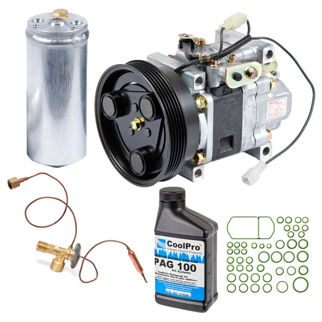 For Mazda Protege & Protege5 OEM AC Compressor w/ A/C Repair Kit CSW