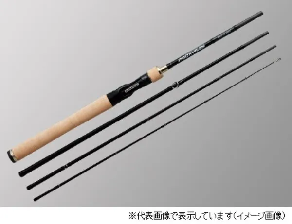 Golden Mean Pack Man PMC-610ML Bass Bait casting rod 4 pieces Stylish anglers