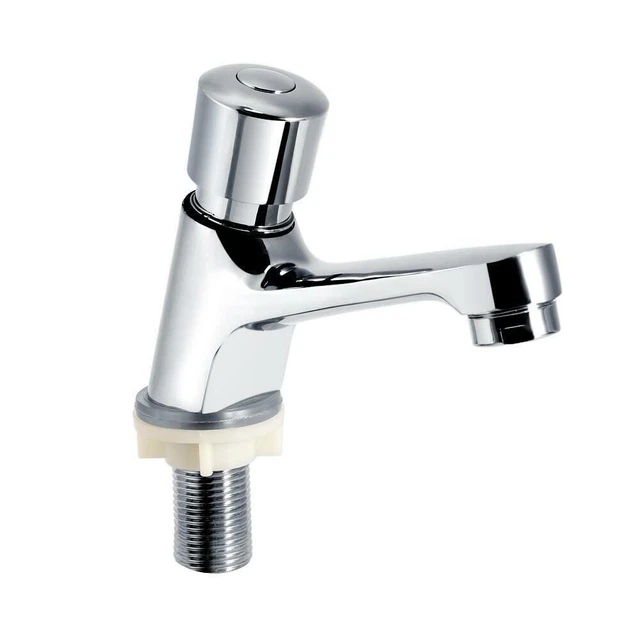 Grifo de retardo de tiempo de cocina doméstica válvula de descarga tipo empuje 4-6 segundos